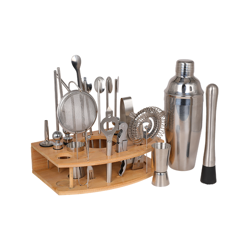 25-Piece Bar Cocktail Set Drink Making Shaker Kit