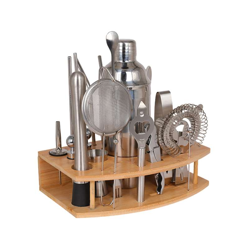 25-Piece Bar Cocktail Set Drink Making Shaker Kit