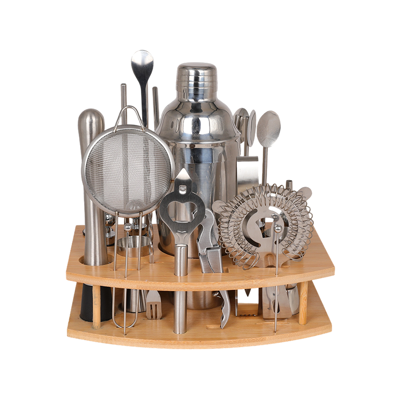 25-Piece Bar Cocktail Set Drink Making Shaker Kit