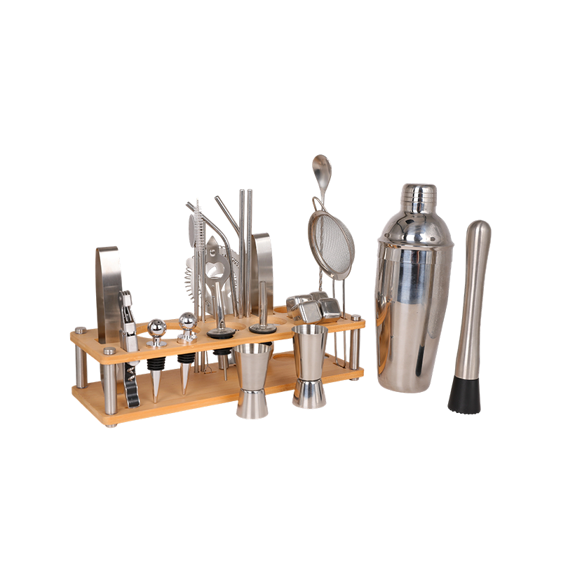 27-Piece Bar Cocktail Set Shaker Drink Making Kit