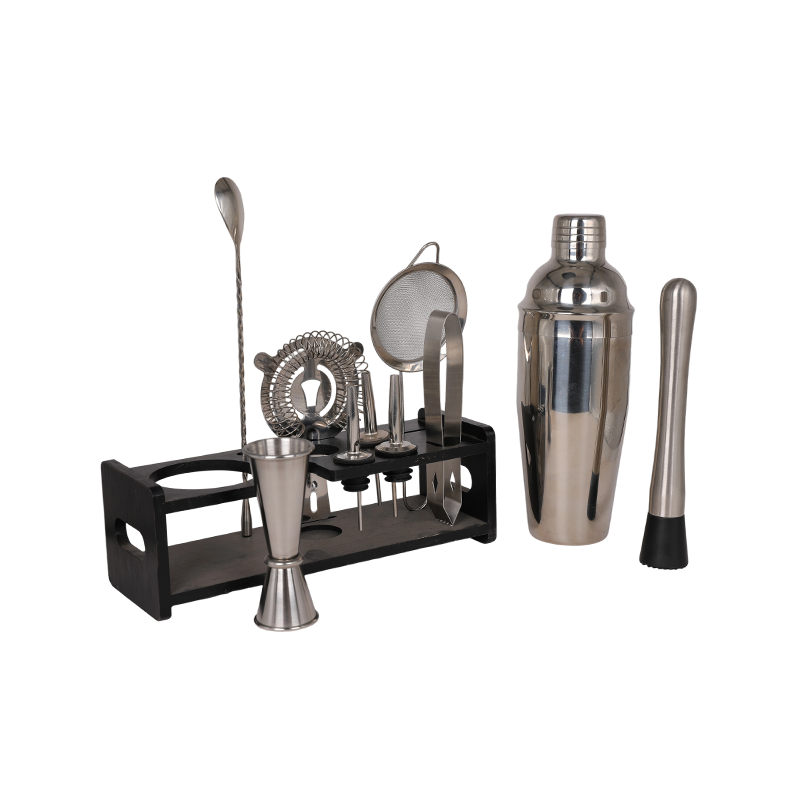 11-Piece Home Bartending Kit for Drink Mixing