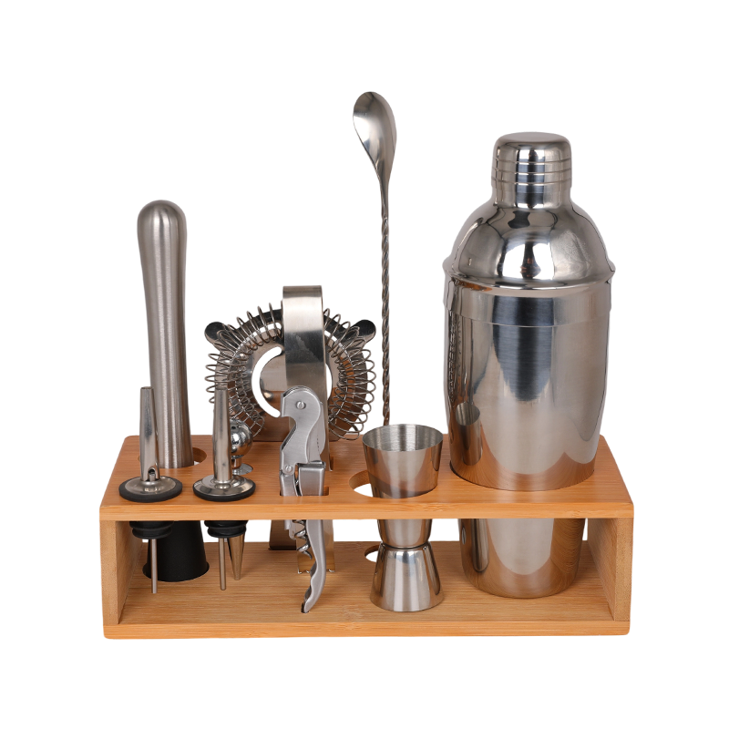 11-Piece Home Bartending Kit for Drink Mixing