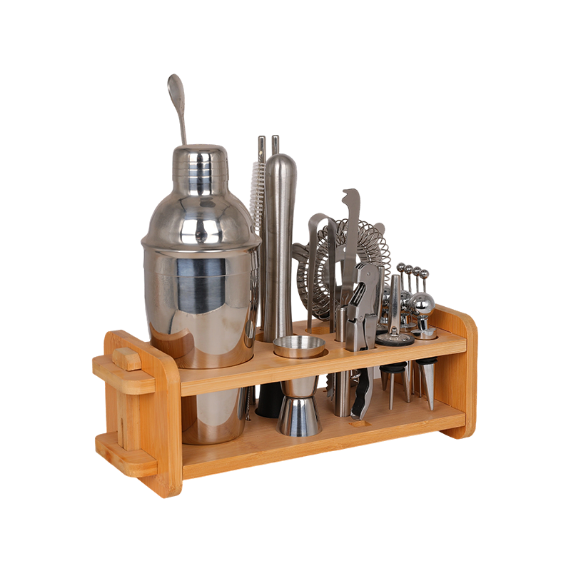 25-Piece Bar Cocktail Set Drink Making Shaker Kit