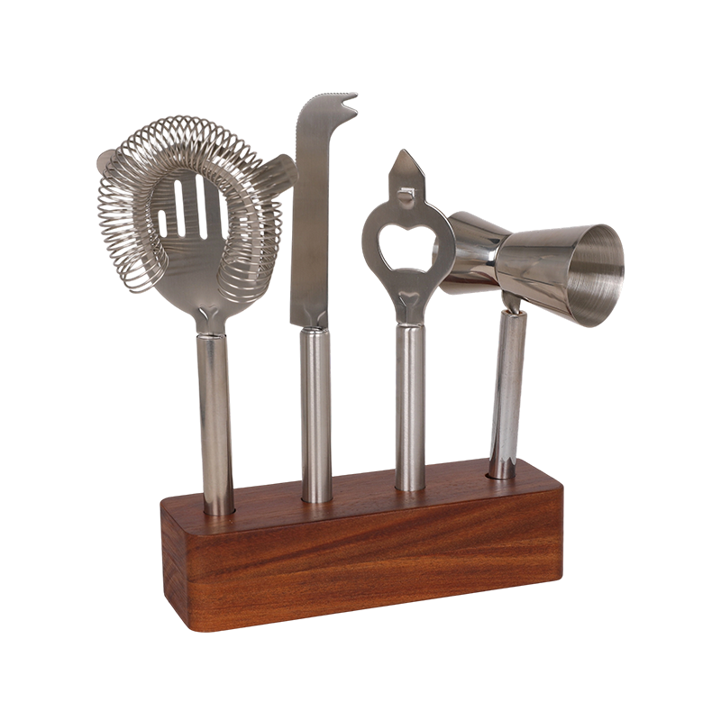 Stainless Steel Home Bar Cocktail Tool Set