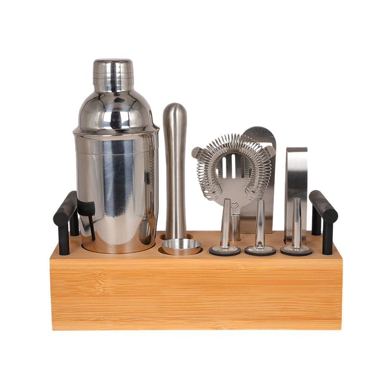 15-Piece Mixing Cocktail Shaker With Stand